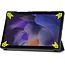 Tablet hoes geschikt voor Samsung Galaxy Tab A8 (2022 &amp; 2021) tri-fold hoes met auto/wake functie - 10.5 inch - Donker Blauw