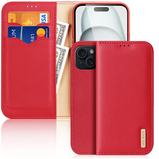 Dux Ducis Dux Ducis - Telefoonhoesje geschikt voor iPhone 15 Plus - Hivo Series Case - Rood