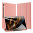 Dux Ducis - Tablet hoes geschikt voor Samsung Galaxy Tab S9/S9 FE (2023) - Domo Book Case - Auto Wake/Sleep functie - Roze