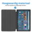 Case2go - Tablet hoes geschikt voor Amazon Fire Max 11 (2023) - Tri-Fold Book Case - Auto Wake/Sleep functie - Rood