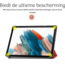 Hoozey - Tablet hoes geschikt voor Samsung Galaxy Tab A9 (2023) - 8 inch - Tablet hoes - Rood