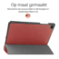 Hoozey - Tablet hoes geschikt voor Samsung Galaxy Tab A9 (2023) - 8 inch - Tablet hoes - Donker Rood