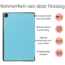 Hoozey - Tablet hoes geschikt voor Samsung Galaxy Tab A9 (2023) - 8 inch - Tablet hoes - Licht Blauw