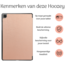 Hoozey - Tablet hoes geschikt voor Samsung Galaxy Tab A9 (2023) - 8 inch - Tablet hoes - Rose Goud