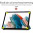 Hoozey - Tablet hoes geschikt voor Samsung Galaxy Tab A9 (2023) - 8 inch - Tablet hoes - Donker Groen
