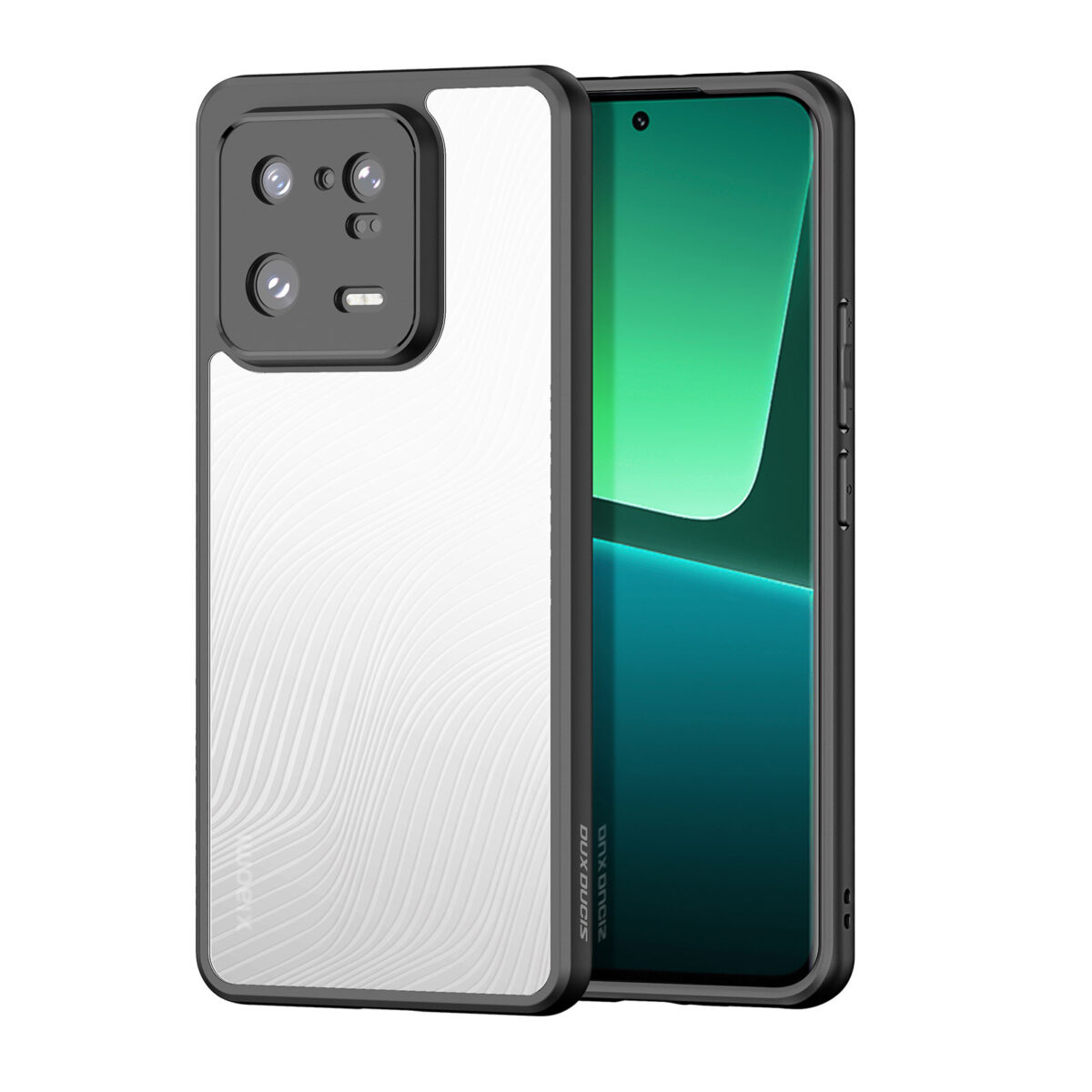 Dux Ducis - Telefoon Hoesje geschikt voor de Xiaomi 14 Pro - Back Cover - Aimo Series - Zwart afbeelding