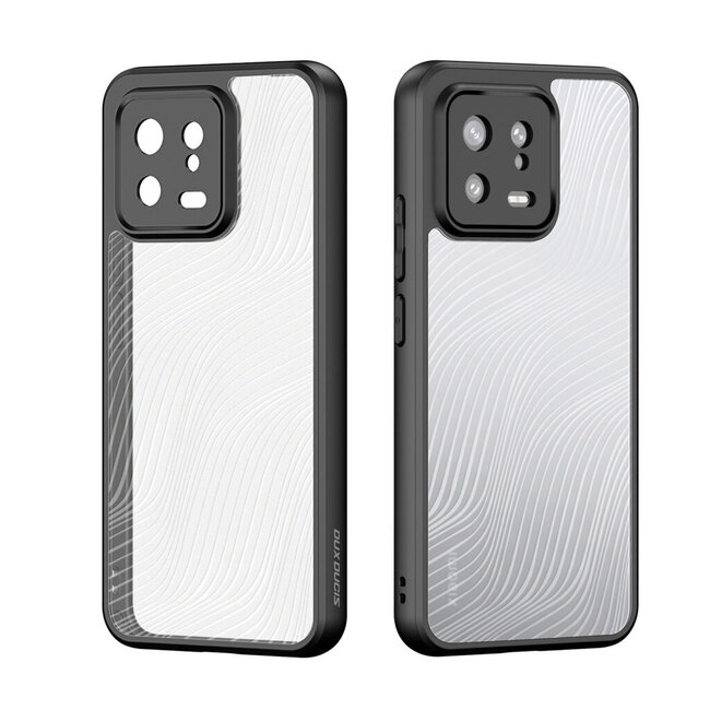 Dux Ducis - Telefoon Hoesje geschikt voor de Xiaomi 14 - Back Cover - Aimo Series - Zwart