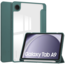 Case2go - Tablet hoes geschikt voor Samsung Galaxy Tab A9 (2023) - Acrylic Trifold case met Pencil houder - Donker Groen