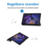 Tablet hoes geschikt voor Samsung Galaxy Tab A8 (2022 &amp; 2021) tri-fold hoes met auto/wake functie - 10.5 inch - Galaxy