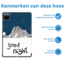 Case2go - Tablet hoes geschikt voor Xiaomi Pad 6 (2023) - Tri-Fold Book Case - Auto Wake/Sleep functie - Good Night