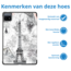 Case2go - Tablet hoes geschikt voor Xiaomi Pad 6 (2023) - Tri-Fold Book Case - Auto Wake/Sleep functie - Eiffeltoren