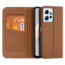 Dux Ducis - Telefoonhoesje geschikt voor Xiaomi Redmi Note 12 4G - Skin X2 Serie - Book Case - Bruin