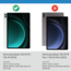 Case2go - Tablet hoes geschikt voor Samsung Galaxy Tab S9 FE (2023) - Tri-fold Case - Met Pencilhouder - Grijs