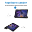 Tablet hoes geschikt voor Samsung Galaxy Tab A8 (2022 &amp; 2021) tri-fold hoes met auto/wake functie - 10.5 inch - Grijs