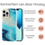 Hoozey - Hoesje geschikt voor Apple iPhone 15 Pro - Pearl Case - Licht Blauw