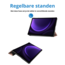 Case2go - Tablet hoes geschikt voor Samsung Galaxy Tab S9 FE (2023) - 10.9 Inch - Tri-fold Case - Rose Goud