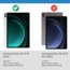 Case2go - Tablet hoes geschikt voor Samsung Galaxy Tab S9 FE (2023) - Tri-fold Case - Wit