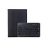 Case2go - Bluetooth Toetsenbordcase geschikt voor Samsung Galaxy Tab A9 (2023)  - Met stylus pen houder - QWERTY Keyboard case - Zwart