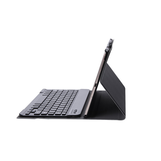 Case2go - Bluetooth Toetsenbordcase geschikt voor Samsung Galaxy Tab A9 (2023)  -  QWERTY Keyboard case - Zwart