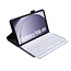 Case2go - Bluetooth Toetsenbordcase geschikt voor Samsung Galaxy Tab A9 (2023)  -  QWERTY Keyboard case - Rose Goud