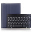 Case2go Case2go - Bluetooth Toetsenbordcase geschikt voor Samsung Galaxy Tab A9 Plus (2023) - QWERTY Keyboard case - Donker Blauw
