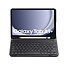Case2go - Bluetooth Toetsenbordcase geschikt voor Samsung Galaxy Tab A9 Plus (2023) - Met stylus pen houder - QWERTY Keyboard case - Zwart