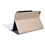 Case2go - Bluetooth Toetsenbordcase geschikt voor Samsung Galaxy Tab A9 Plus (2023) - QWERTY Keyboard case - Goud