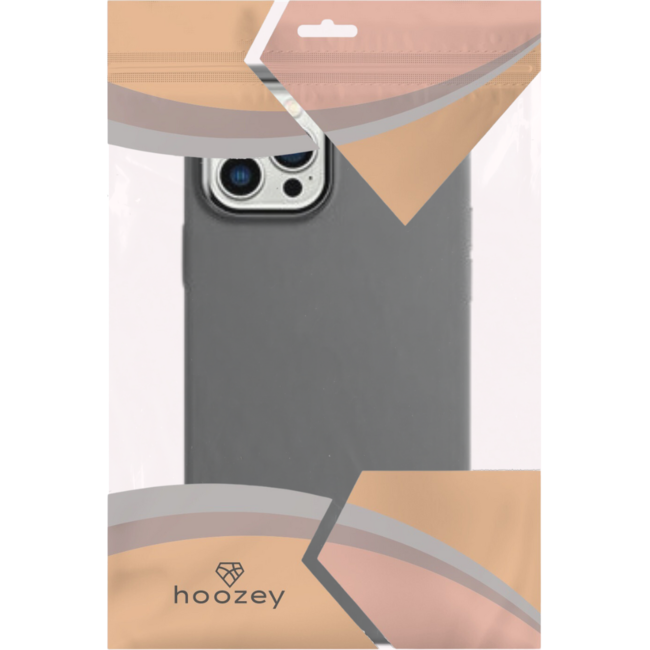 Hoozey - Hoesje geschikt voor Apple iPhone 15 Plus - Liquid Siliconen - Grijs