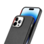 Dux Ducis - Telefoonhoesje geschikt voor Apple iPhone 14 Pro - Grit Series - Backcover met Magneet ring - Zwart