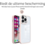 Hoozey - Hoesje geschikt voor Apple iPhone 15 Pro Max - Clear Case - Licht Roze
