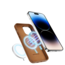Dux Ducis - Telefoonhoesje geschikt voor Apple iPhone 14 Pro - Grit Series - Backcover met Magneet ring - Roze