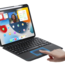 Dux Ducis - Toetsenbord hoes geschikt voor Apple iPad 10 (2022) - Afneembaar - QWERTY - Tablet toetsenbord met touchpad - Zwart