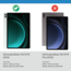 Case2go - Tablet hoes geschikt voor Samsung Galaxy Tab S9 FE (2023) - Tri-fold Case - Met Pencilhouder - Rood