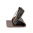 CaseMe - Telefoonhoesje geschikt voor Apple iPhone 15 Pro - Wallet Book Case - Met Magnetische Sluiting - Donker Bruin