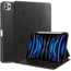 Case2go - Tablet hoes geschikt voor Apple iPad Pro 11 (2018/2022) /Air 4/5 (2020/2022) - Business Wallet Book Case met Pencilhouder - Auto Wake/Sleep functie - Zwart