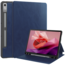 Case2go Case2go - Hoes geschikt voor Lenovo Tab P12 (2023) - Business Book Case - Auto Wake/Sleep functie - Opbergvak - Donker Blauw