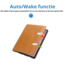 Case2go - Hoes geschikt voor Lenovo Tab P12 (2023) - Business Book Case - Auto Wake/Sleep functie - Opbergvak - Licht Bruin