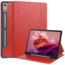 Case2go Case2go - Hoes geschikt voor Lenovo Tab P12 (2023) - Business Book Case - Auto Wake/Sleep functie - Opbergvak - Rood