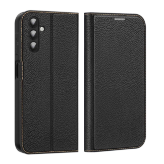 Dux Ducis Telefoon hoesje geschikt voor Samsung Galaxy A14 4G/5G - Dux Ducis Skin X2 Book case - Zwart