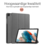 Hoozey - Tablet hoes geschikt voor Samsung Galaxy Tab A9+ (2023) - 11 inch - Tablet hoes - Grijs