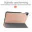 Hoozey - Tablet hoes geschikt voor Samsung Galaxy Tab A9+ (2023) - 11 inch - Tablet hoes - Rose Gold