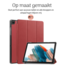 Hoozey - Tablet hoes geschikt voor Samsung Galaxy Tab A9+ (2023) - 11 inch - Tablet hoes - Donker Rood