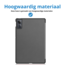 Case2go - Tablet hoes geschikt voor Xiaomi Redmi SE (2023) - Tri-fold Case - Auto/Wake functie - Grijs