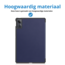 Case2go - Tablet hoes geschikt voor Xiaomi Redmi SE (2023) - Tri-fold Case - Auto/Wake functie - Donkerblauw