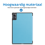 Case2go - Tablet hoes geschikt voor Xiaomi Redmi SE (2023) - Tri-fold Case - Auto/Wake functie - Lichtblauw