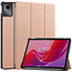 Case2go Case2go - Tablet hoes geschikt voor Lenovo Tab M11 - Tri-Fold Book Case - Auto/Wake functie - Rose Gold