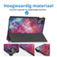 Case2go - Tablet hoes geschikt voor Lenovo Tab M11 - Tri-Fold Book Case - Auto/Wake functie - Galaxy