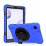 Case2go Tablet hoes geschikt voor Samsung Galaxy Tab S6 Lite (2024) / Samsung Galaxy Tab S6 Lite (2020/2022) - Hand Strap Armor Case Met Pencil Houder - Blauw