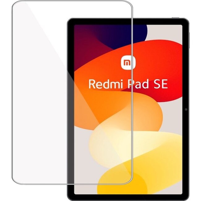 Case2go - Screenprotector geschikt voor Xiaomi Redmi SE (2023) - Tempered Glass - Case Friendly - Transparant