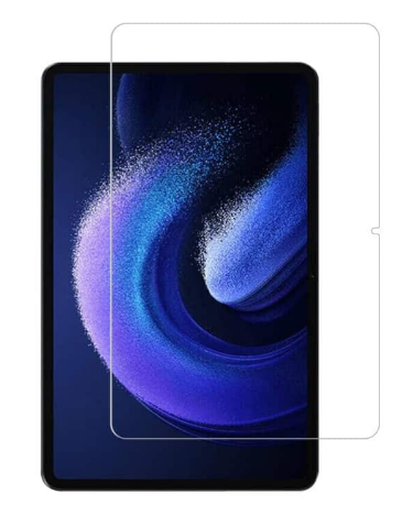 Case2go - Tablet Screenprotector geschikt voor Xiaomi Pad 6 / Pad 6 Pro - Tempered Glass - Case Friendly - Transparant afbeelding